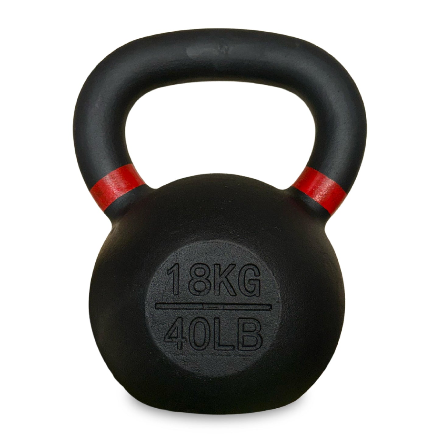 Heavy Duty Cast Iron Kettlebells – Durable Black Finish, Ergonomic Handle Strength Training Weights for Home Gym