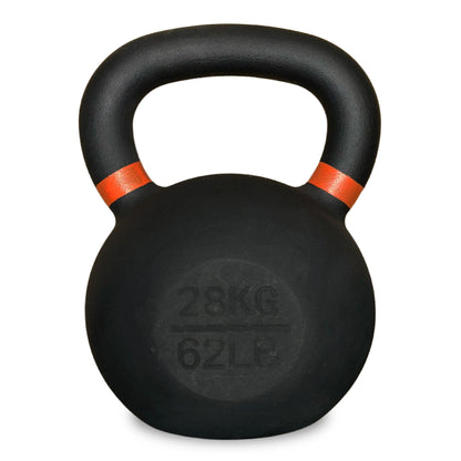 Heavy Duty Cast Iron Kettlebells – Durable Black Finish, Ergonomic Handle Strength Training Weights for Home Gym