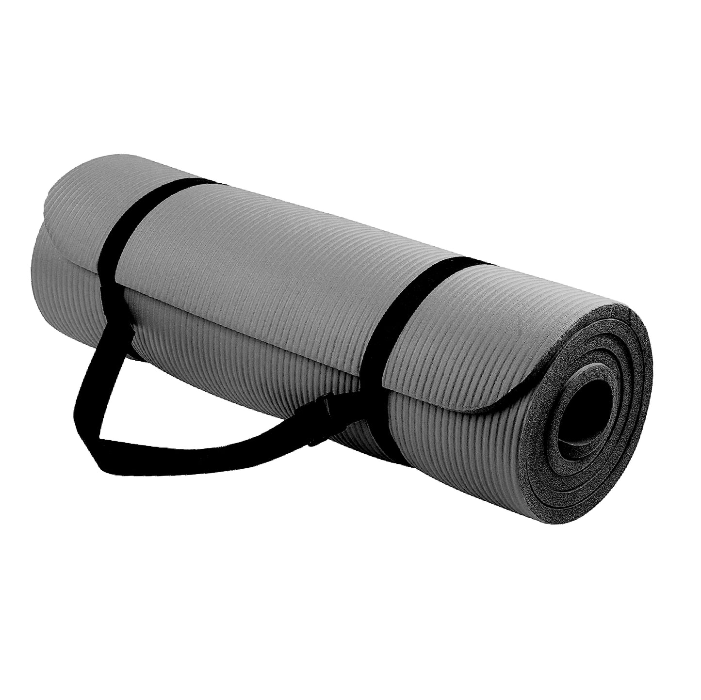 10mm Extra Thick NBR Foam Yoga Mat – Non‑Slip, Joint‑Protective, Eco‑Friendly Exercise & Pilates Mat with Carry Strap for Home Gym