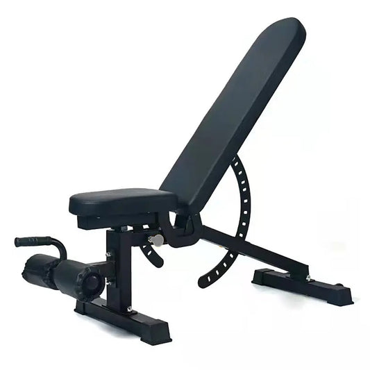 Adjustable Commercial Grade Foldable Weight Bench – 9 Position Steel Frame, 450 kg Load – Ideal for Home Gym Strength Training