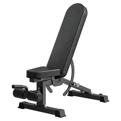Adjustable Commercial Grade Foldable Weight Bench – 9 Position Steel Frame, 450 kg Load – Ideal for Home Gym Strength Training