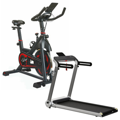 Heavy Duty Folding Treadmill – 14 km/h Folding Walking Pad, Shock‑Absorbing, LED Display for Home Gym & Office