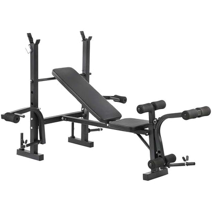 Adjustable All‑in‑One Multi Bench – Heavy‑Duty Steel Frame, Cushioned Ergonomic Pad, Incline/Decline, Full‑Body Strength Training, Compact Home Gym