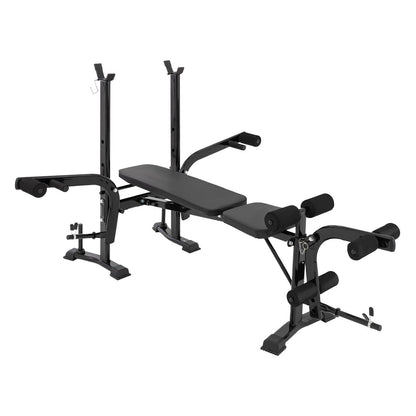 Adjustable All‑in‑One Multi Bench – Heavy‑Duty Steel Frame, Cushioned Ergonomic Pad, Incline/Decline, Full‑Body Strength Training, Compact Home Gym