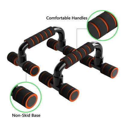 Heavy Duty Push Up Bars – Enhance Your Upper Body Workouts with Durable, Non-Slip Design to Build Chest, Shoulders & Strength, Improve Form, and Train Anywhere, Anytime!