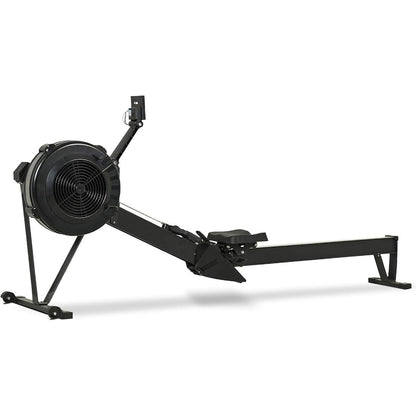 Adjustable Air‑Resistance Rowing Machine, Aluminum Frame & Silent Glide for Home Gym