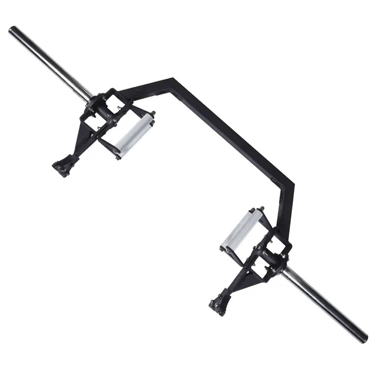 20 kg Open Trap Bar Deluxe | Chrome-Plated Hex Bar | Rotating Sleeves & Built-in Deadlift Jack | Olympic Lifting, Shrug & Deadlift | Home Gym