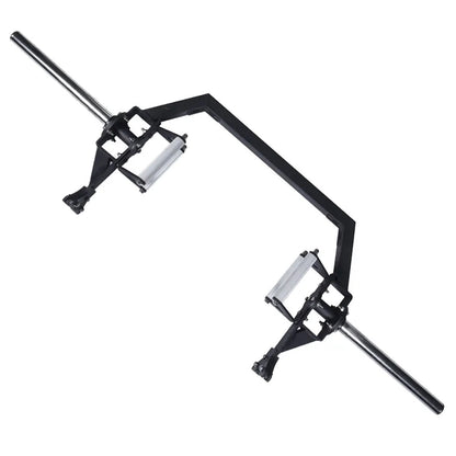 20 kg Open Trap Bar Deluxe | Chrome-Plated Hex Bar | Rotating Sleeves & Built-in Deadlift Jack | Olympic Lifting, Shrug & Deadlift | Home Gym
